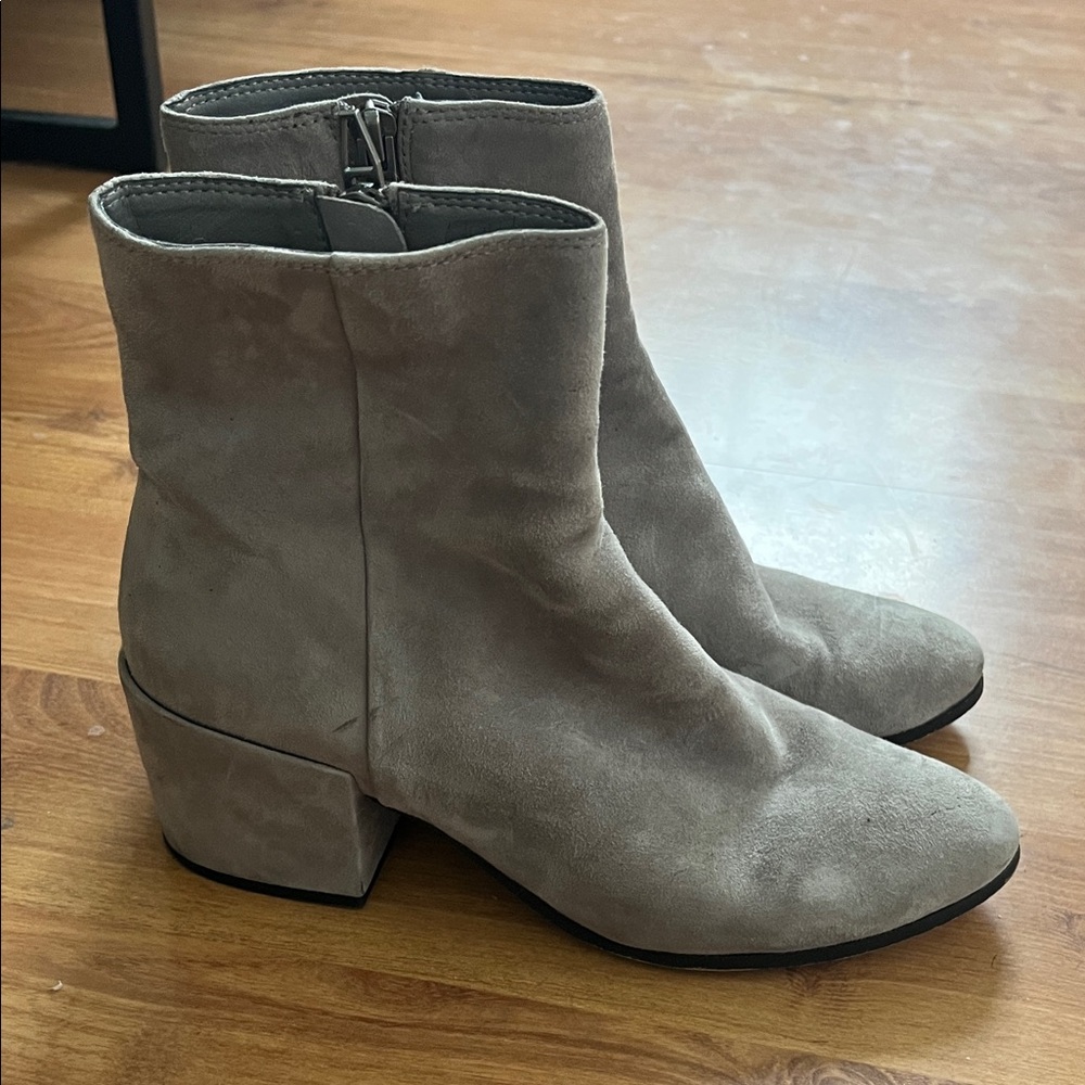 Dolce Vita Taupe Ankle Booties